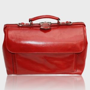 McFermoir dokterstas large met A4 vak rood