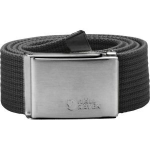 FJALLRAVEN Canvas belt dark grey
