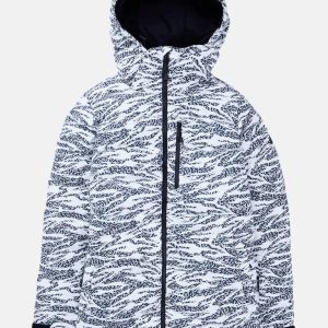 BURTON W Loyil Down Jck zebra camo