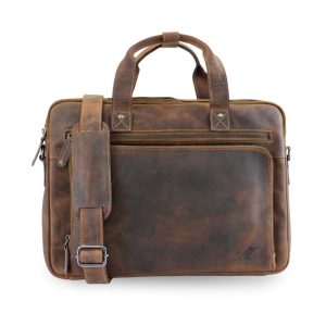 Business Aktetas Leer – Leren Laptoptas 15.6 inch