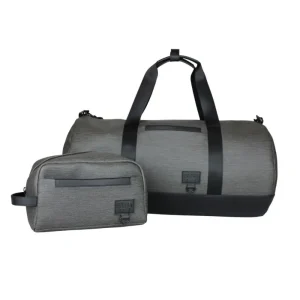 Heren sporttas / reistas met bijpassende toilettas