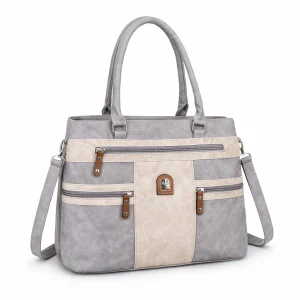 L & H - Dames Schoudertas / Handtas - Shopper - 2 vakken