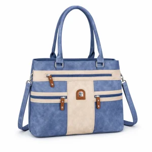 L & H - Dames Schoudertas / Handtas - Shopper - 2 vakken