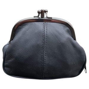 THL Design - Dames Knip Beurs - Beursje Medium - Portemonnee Dames - Leer