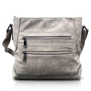 THL Design - Dames schoudertas - Plat Model - Tussenmaat - Veel Vakken -