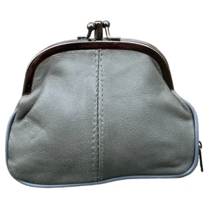 THL Design - Dames Knip Beurs - Beursje Medium - Portemonnee Dames - Leer