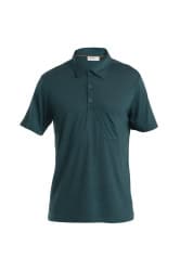 ICEBREAKER M Drayden polo phantom green