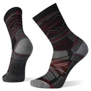 SMARTWOOL Pf Hike Lc rng ptrn crw blck
