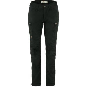 FJALLRAVEN Kaipak trousers curved w black