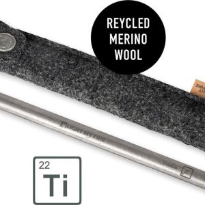 LIGHT MY FIR Eco Straw kit – titanium