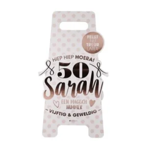 Vloerbord Sarah 50 jaar roségoud