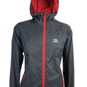 HIGHLANDER Stow & Go packaway jkt charcoa