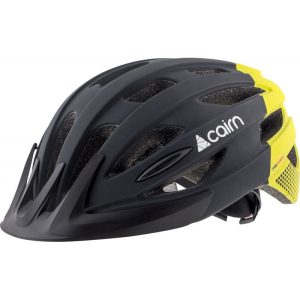 CAIRN Fusion black neon fiets-helm