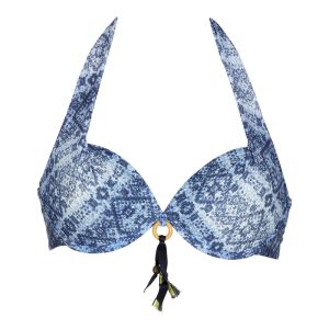 LINGADORE indigo halterneck bh